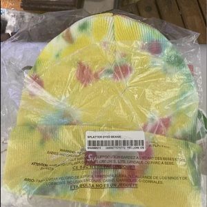 SUPREME splatter dyed beanie SS20BN11 OS NWT